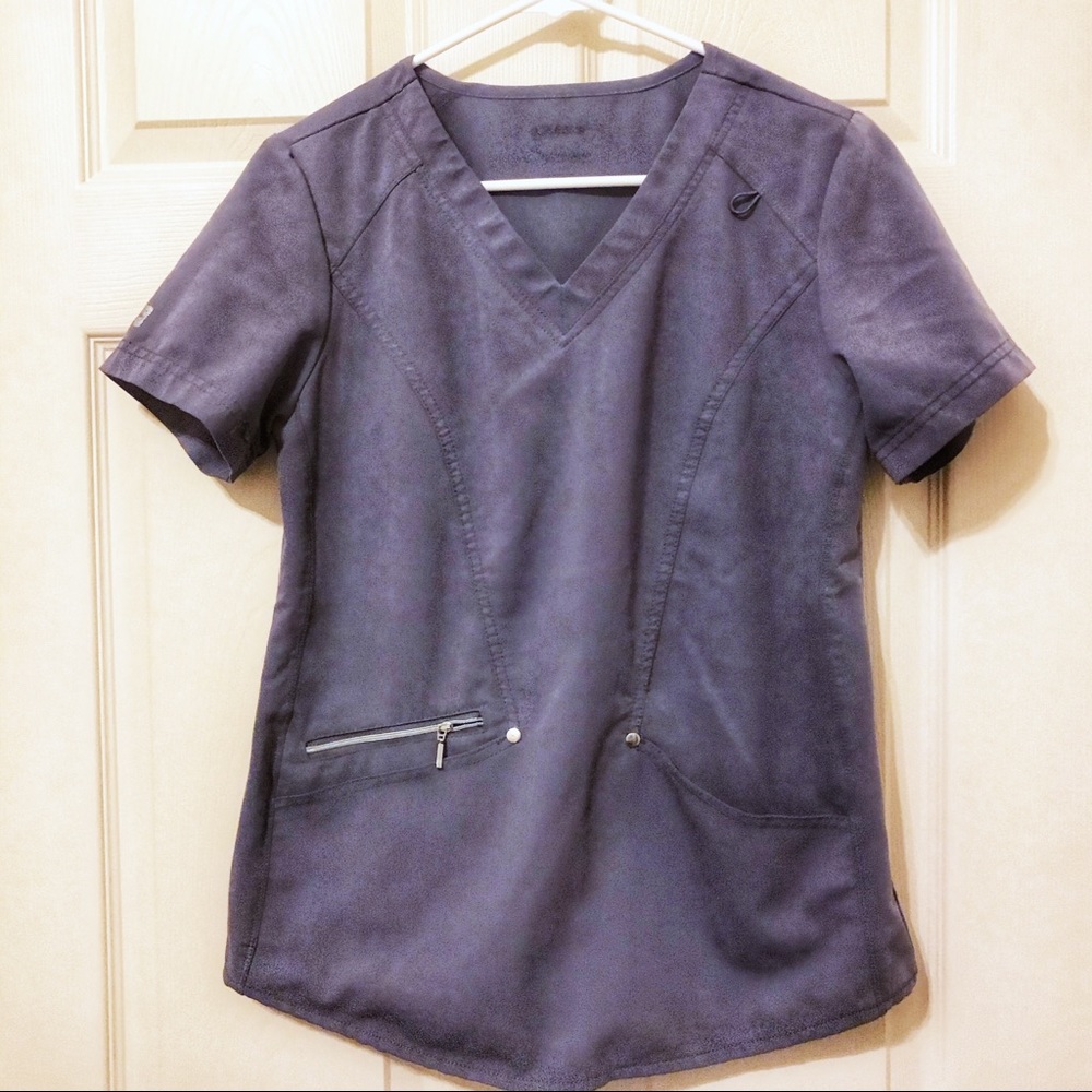 ScrubStar v-neck top